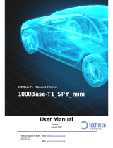 Technica Engineering 1000Base-T1 SPY mini User manual