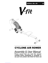 V-Lift CYCLONE AIR ROWER Assembly & User Manual