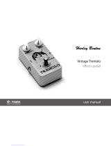 Harley Benton Vintage Tremolo User manual