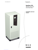 MGE UPS Systems STS 400A User manual