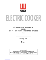 TECNOEKA EKC 96.3 Use And Instruction Manual