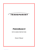 Transparent PowerBank 8 Owner's manual