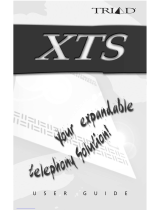 Vodavi Triad XTS User manual