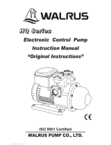 Walrus Pump Co., Ltd. HQ Series User manual