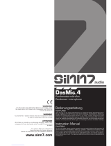 Sinn7 DasMic.4 User manual