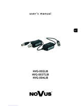 Novus NVG-002LIB User manual