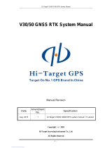 Hi-Target GPS V30 GNSS RTK Series System Manual
