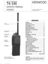 Kenwood TK-190 User manual