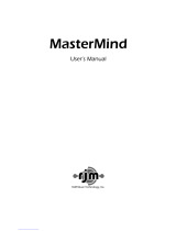 RJM MasterMind User manual