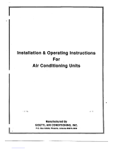 GOETTL SC305F2 Installation And Operating Instruction Manual