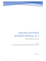 Sunamo UniQ eHW6 Reference guide