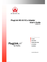 ASOKA USA PlugLink HD AV ECo PL9661-ETH User manual