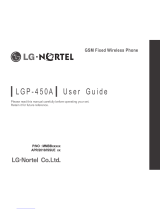 LG-Nortel LGP-450A User manual