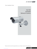 Syscom Video Full-HD IR Bullet Network Camera Quick Installation Manual