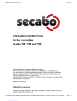 Secabo T60 Operating Instructions Manual