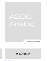 Sangoma A200 Analog Installation guide