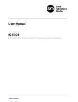 Snell Advanced Media IQEDGE-25-12B User manual