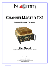 Integrated Microwave Technologies CHANNELMASTER TX1 User manual