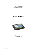 QUORION QTOUCH 15 PC User manual