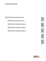 Axis Communications P3346 User manual