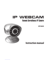 media-tech IP WEBCAM MT4009 User manual