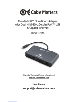 Cable Matters 107015 User manual