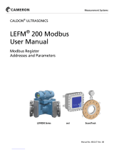 Cameron LEFM 200 User manual