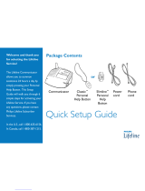 Philips Lifeline HomeSafe Quick Setup Manual