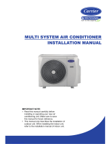 Carrier 38QUS018DS2 Series Installation guide