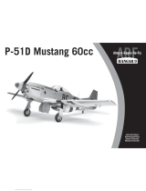 Hangar 9 P-51D Mustang 40 ARF Owner's manual