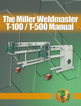 Miller Weldmaster T-500 User manual