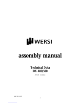 Wersi DX 500 Assembly Manual