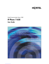 Nortel 1165E User manual