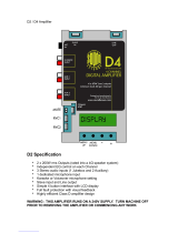 Sound Leisure D4 User manual