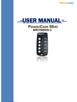 Powercom Mini WRS7000DSI-5 User manual