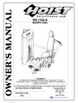 Hoist Fitness RS-1102A User manual