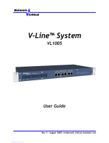 Network Critical V-Line VL1005 User manual