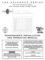 Sure Heat VFLB36 Homeowner's Installation And Operating Manual