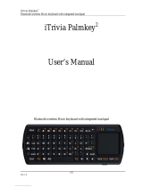 iTrivia Palmkey2 User manual