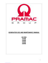 Pramac E6900 Use and Maintenance Manual