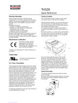 Wincor Nixdorf TH320 Reference guide