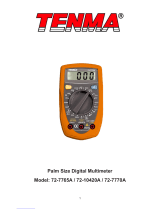 Tenma 72-10420A User manual