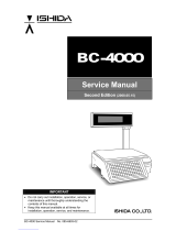ISHIDA BC-4000 User manual