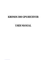 Kronos K300 User manual