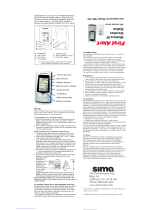 Sima First Alert FWS-105 User manual
