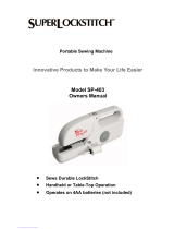 Sew Pro SP-403 User manual