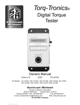 Sturtevant Richmont Torq-Tronics 150 Owner's manual