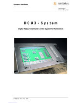 Sartorius DCU 3 Operator's Handbook Manual