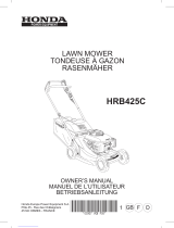 Honda HRB425C Owner's manual