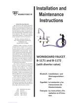 T&S B-1171 Installation And Maintenance Instructions Manual